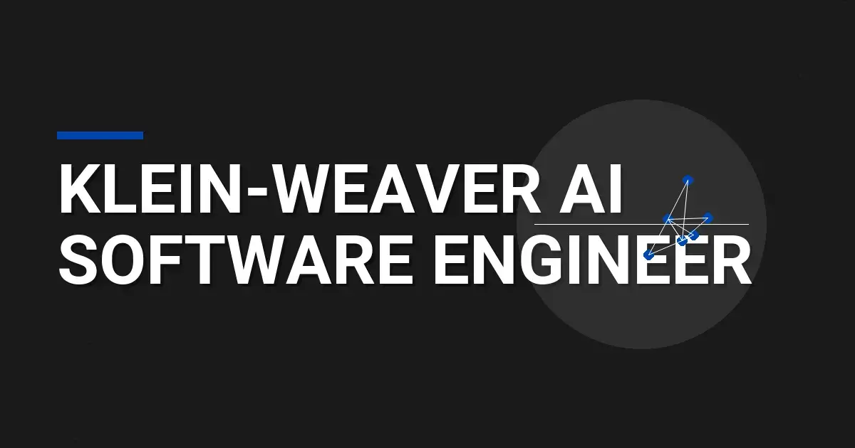 Klein-Weaver AI Software Engineer