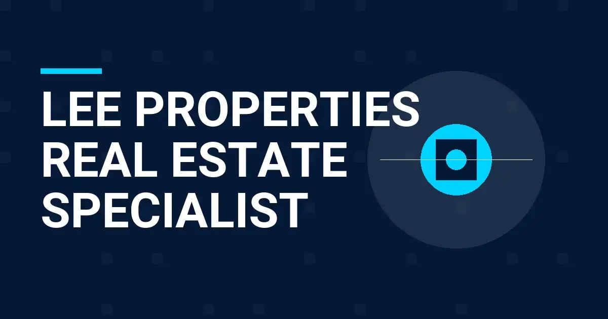 Lee Properties Real Estate Specialist