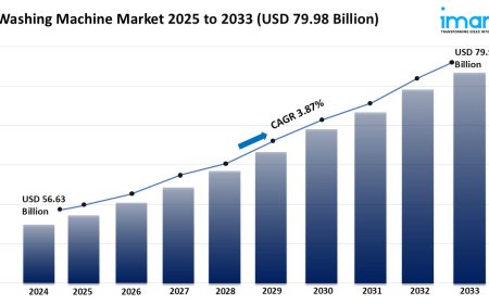 Washing Machine Industry 2025 | Share, Demand & Forecast Till 2033