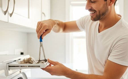 How to Schedule Routine Cleaning for Dryer Lint Trap in Akron