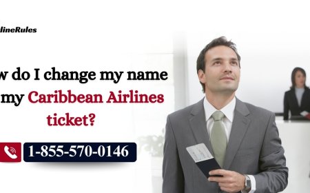 How Do I Change My Name on My Caribbean Airlines Ticket?