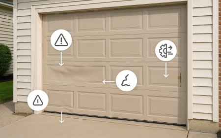 Where Are Common Weak Spots Needing Garage Door Section Replacement?