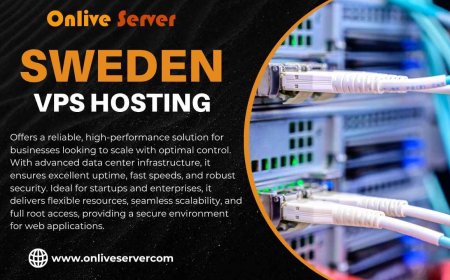 Achieve Seamless Website Performance with Sweden VPS Hosting by Onlive Server