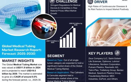 Medical Tubing Market Analysis 2025–2030: Size, Share & Future Outlook