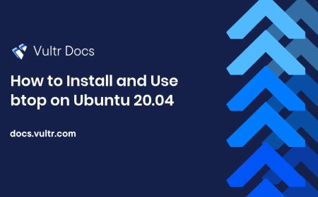 Ubuntu 20.04: Install Btop for Real-Time Resource Monitoring