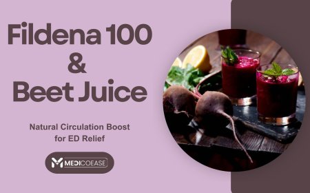 Fildena 100 & Beet Juice: Natural Circulation Boost for ED Relief