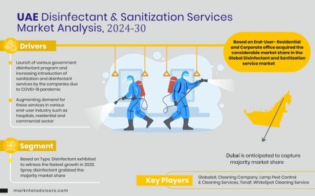 UAE Disinfectant & Sanitization Services Market Analysis 2024–2030: Size, Share & Future Outlook