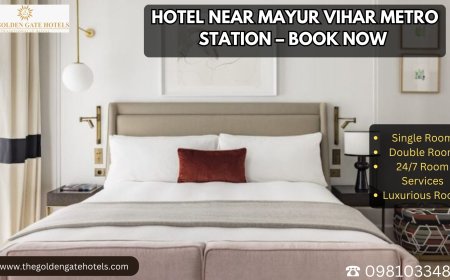 Hotel Near Mayur Vihar Metro Station – Book Now