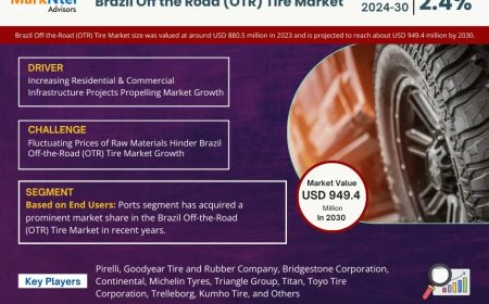 Brazil Off the Road (OTR) Tire Market Analysis 2024–2030: Size, Share & Future Outlook