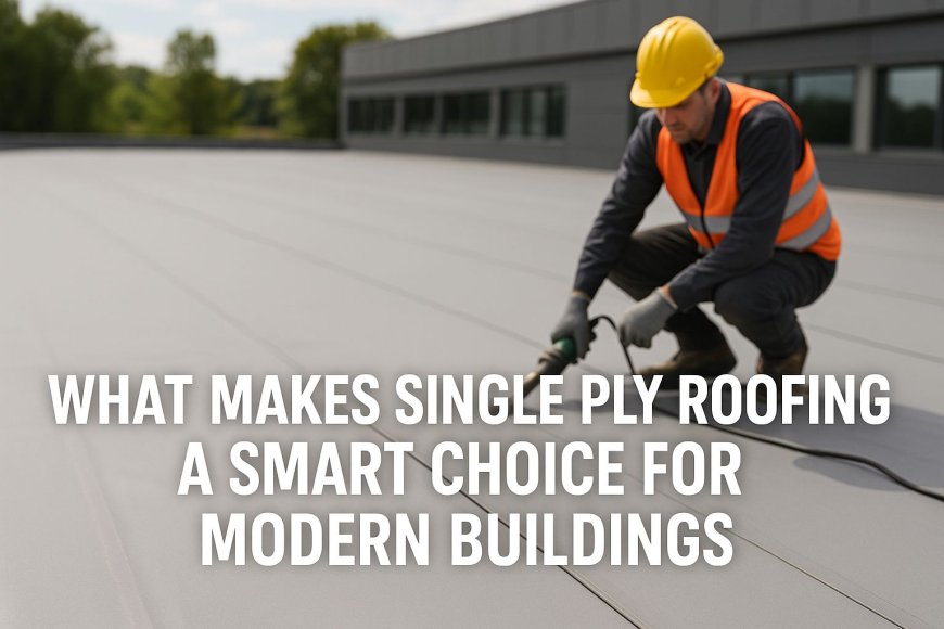What Makes Single Ply Roofing a Smart Choice for Modern Buildings