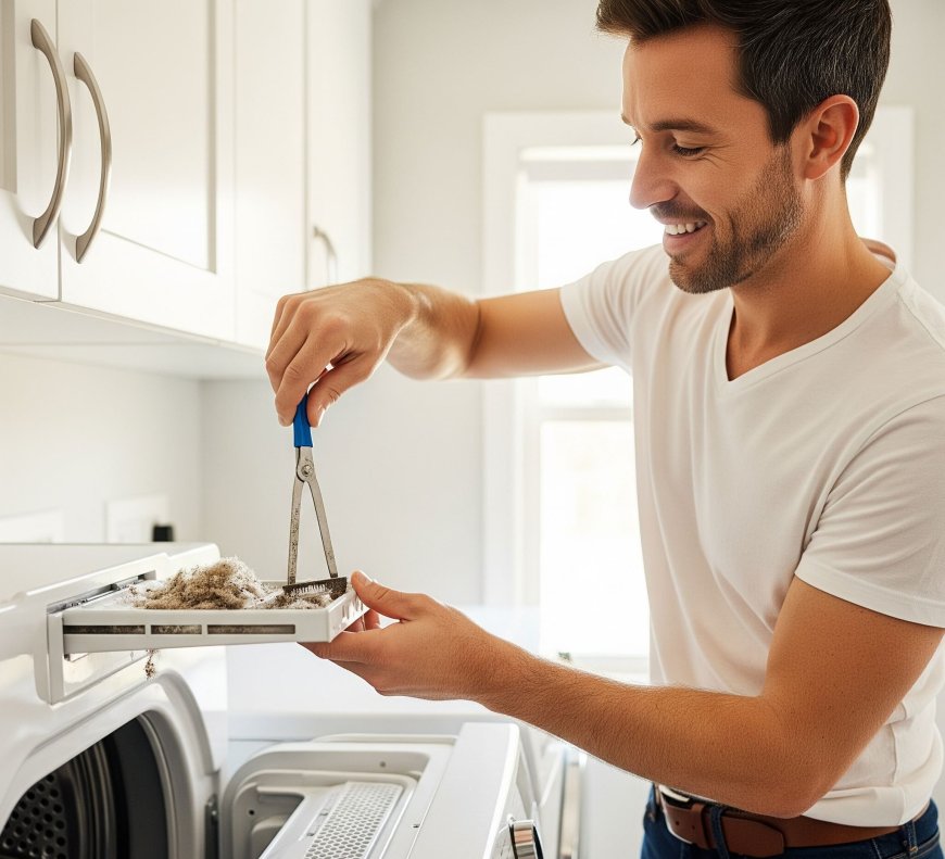 How to Schedule Routine Cleaning for Dryer Lint Trap in Akron
