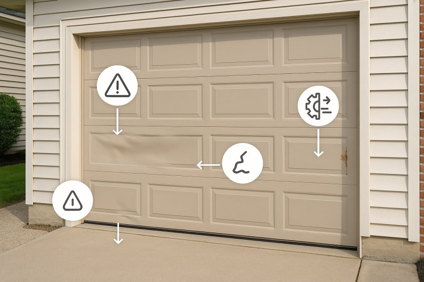 Where Are Common Weak Spots Needing Garage Door Section Replacement?