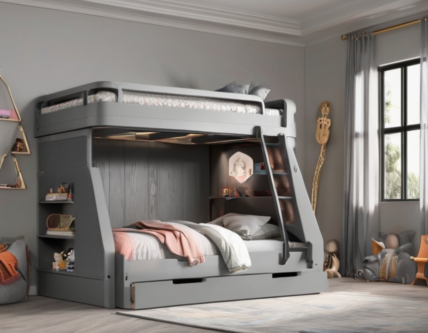 Elevate Kids' Bedrooms with Luxury Bunk Beds in Dubai