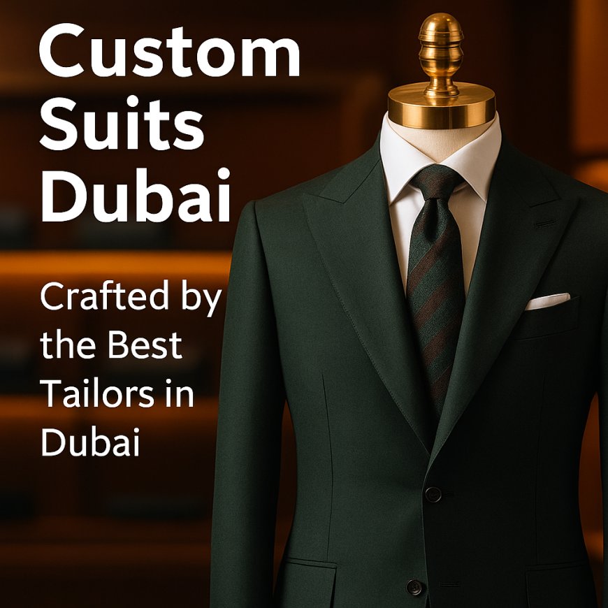 Custom Suits Dubai | Premium Style by the Best Tailors in Dubai