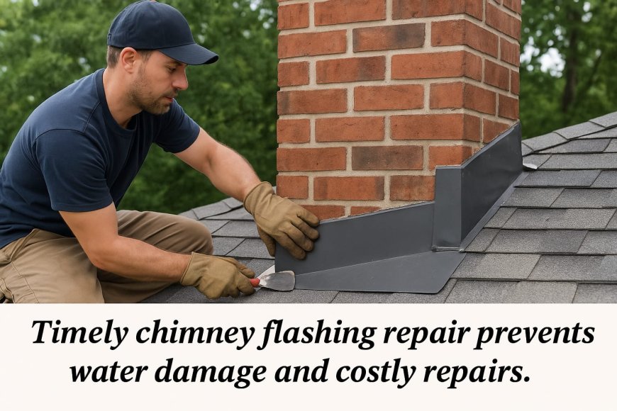 How Does Chimney Flashing Repair Protect Your Roof and Attic