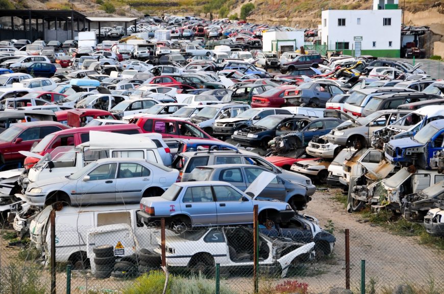 Steel Graveyards: A Look Inside the Mechanical Museums of Scrap Yards
