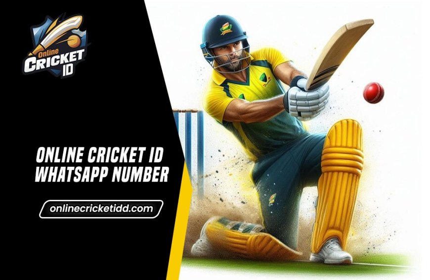 Online Cricket ID WhatsApp Number Begins with a Valid ID