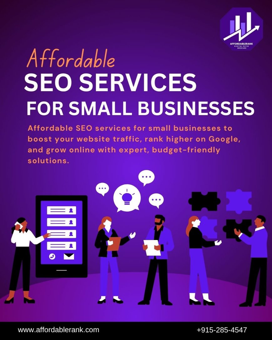 Affordable SEO Services for Small Businesses