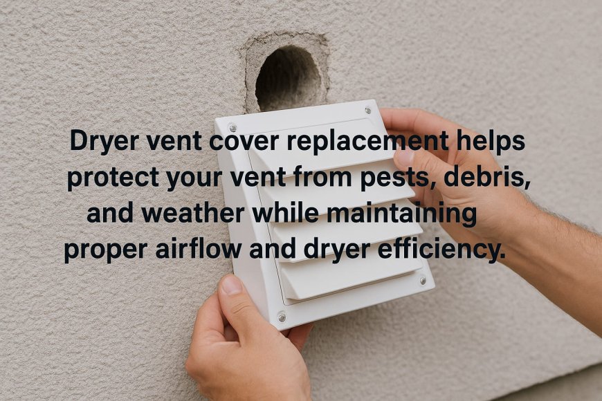 Why Is DIY Dryer Vent Cover Replacement Risky