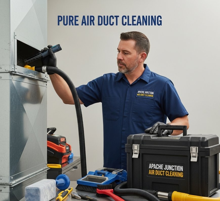 How Often Should Pure Air Ducts Be Cleaned in Apache Junction Homes?