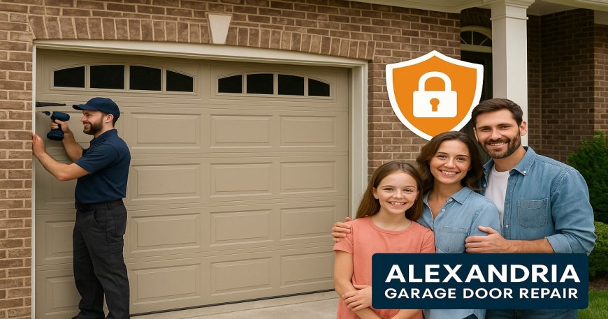 How Can Same Day Garage Door Repair Improve Security in Alexandria Homes?