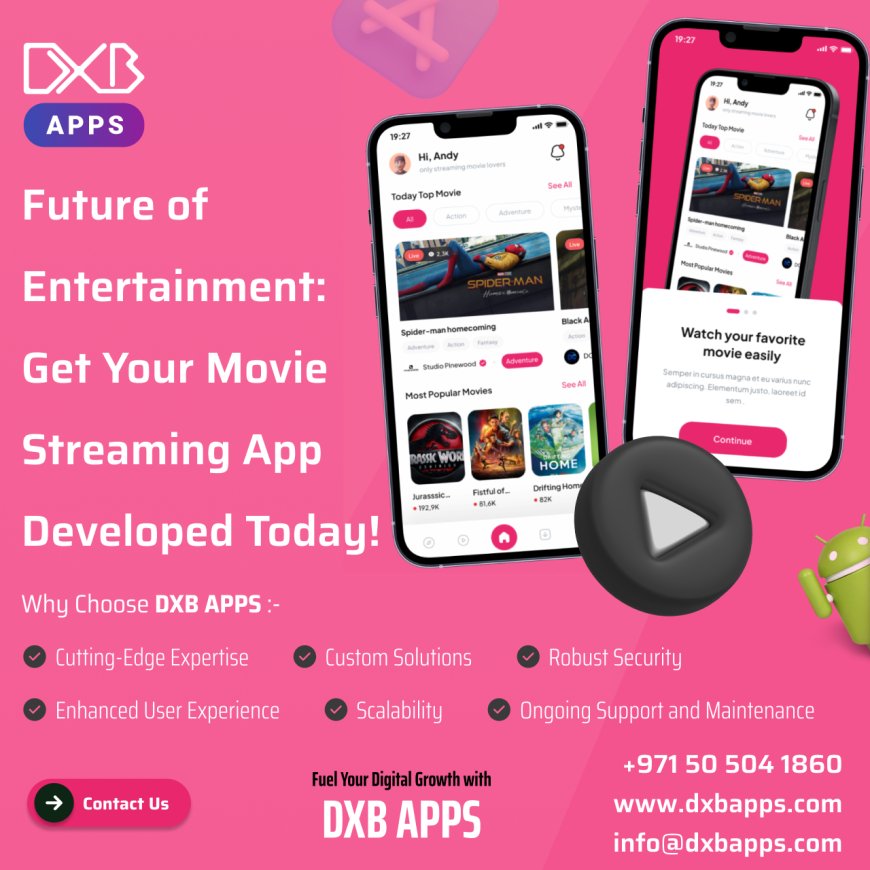Complete mobile app development Abu Dhabi solutions by experts at DXB APPS
