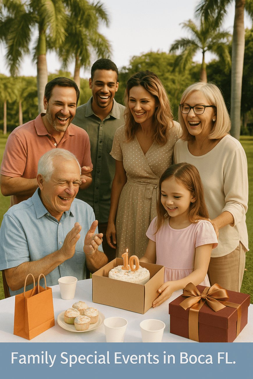 What Happens at Family Events in Boca Raton, FL?
