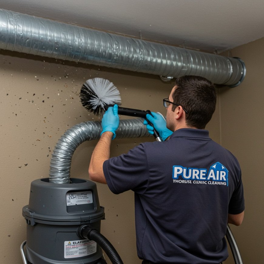 How Does Pure Air Duct Cleaning Improve Indoor Air Quality in San Mateo?
