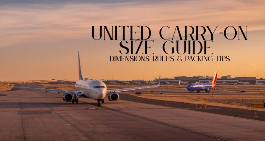 United Carry-On Size Guide 2025: Dimensions, Rules & Packing Tips