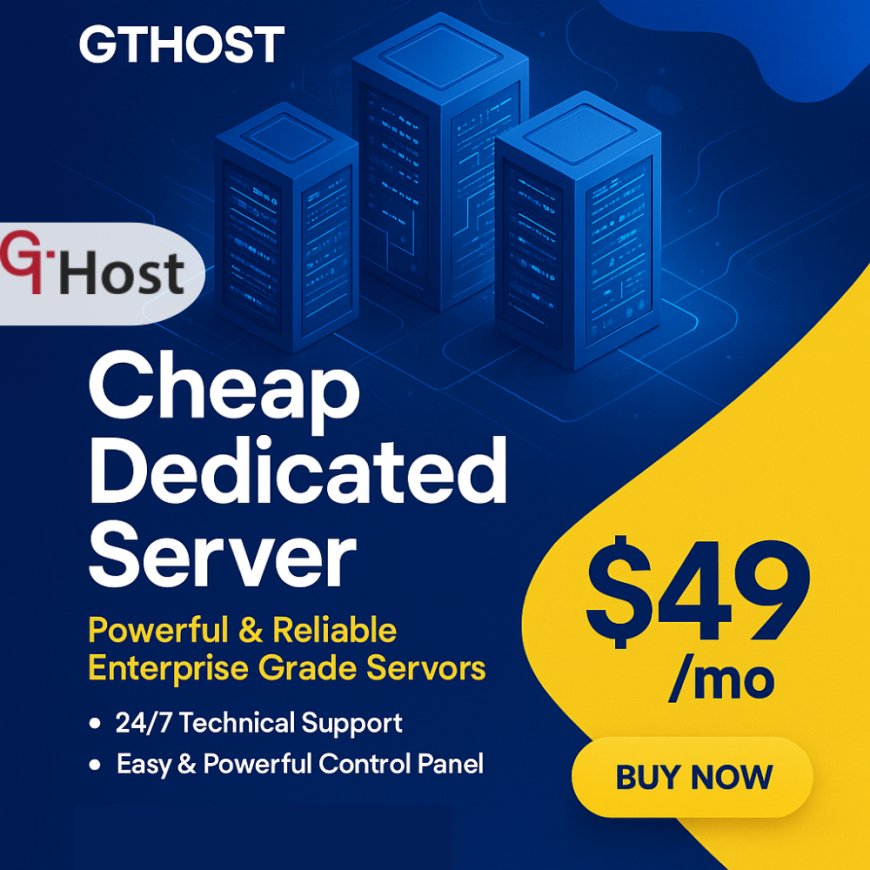 Dedicated Servers USA for High Performance Hosting Powered by GTHost